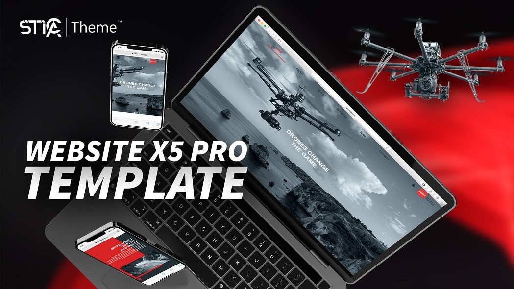 WebSite X5 Pro Template