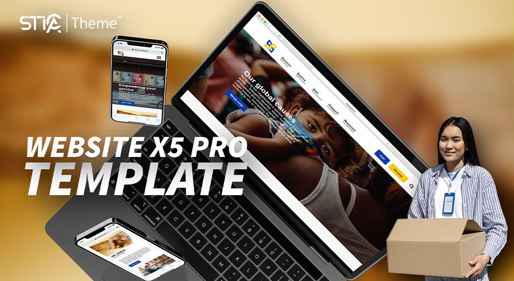 WebSite X5 Pro Template