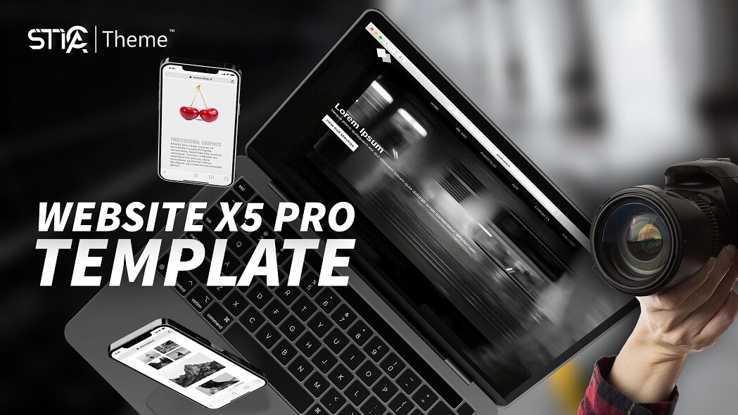 WebSite X5 Pro Template