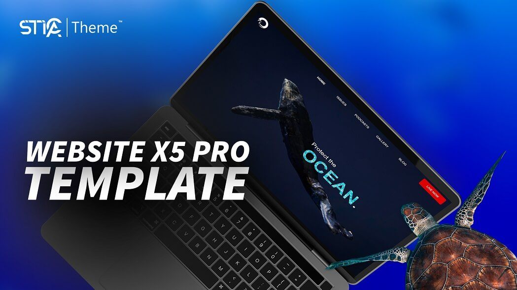 WebSite X5 Pro Template